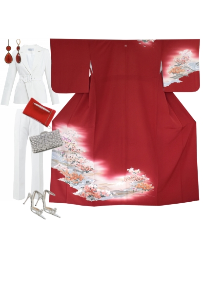 Kimono Set KM520-1- Combinazione di moda