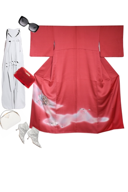 Kimono Set KM718- Combinazione di moda