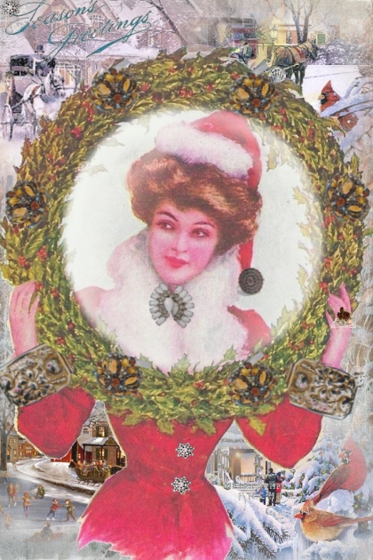 Victorian Christmas- Модное сочетание