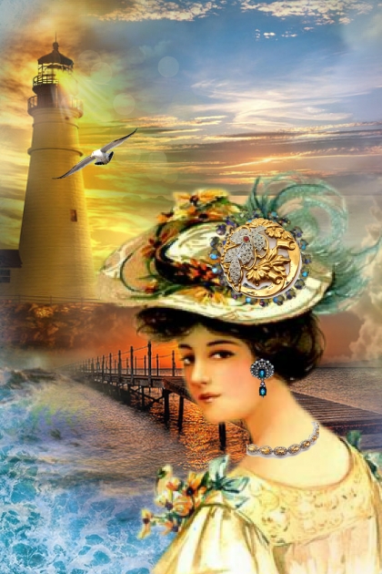 Victorian Lighthouse- combinação de moda