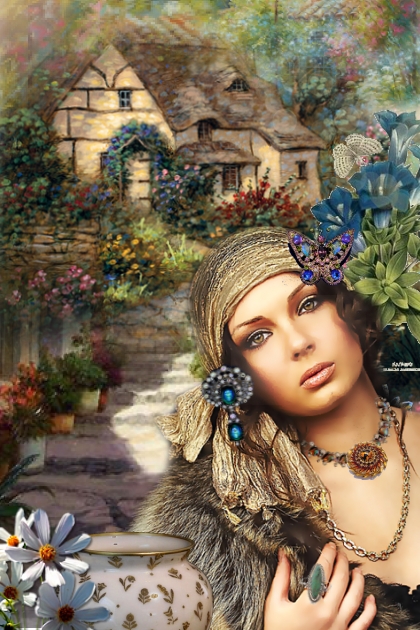 Boho Gypsy- Combinazione di moda