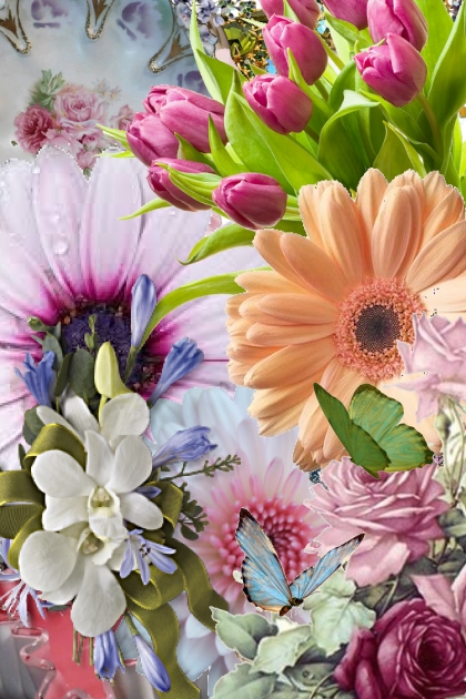 Garden Bouquet- Combinazione di moda