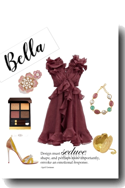 Golden Bella- combinação de moda