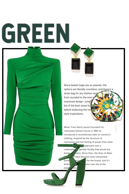 The Green Machine- Combinaciónde moda