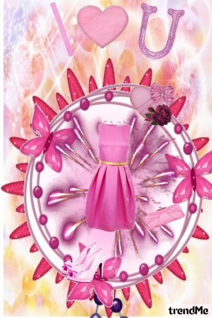 pink<3pink- Fashion set