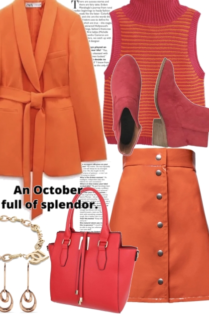 THIS OCTOBER- Combinazione di moda