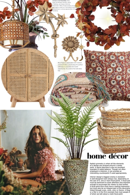 FALL- IN HOME DECOR- Combinazione di moda