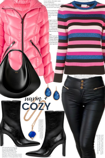 WARM AND COZY- Combinazione di moda