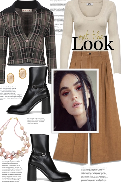 GET THE LOOK- Combinazione di moda