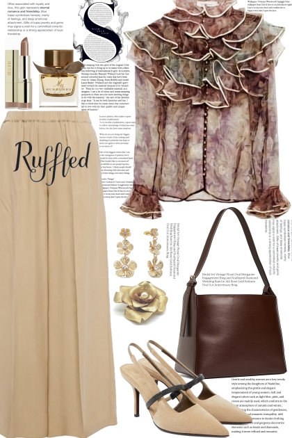 RUFFLED- combinação de moda