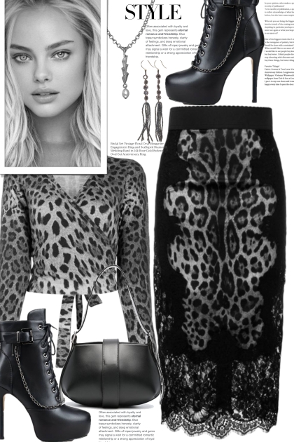 ANIMAL PRINT STYLE- Kreacja