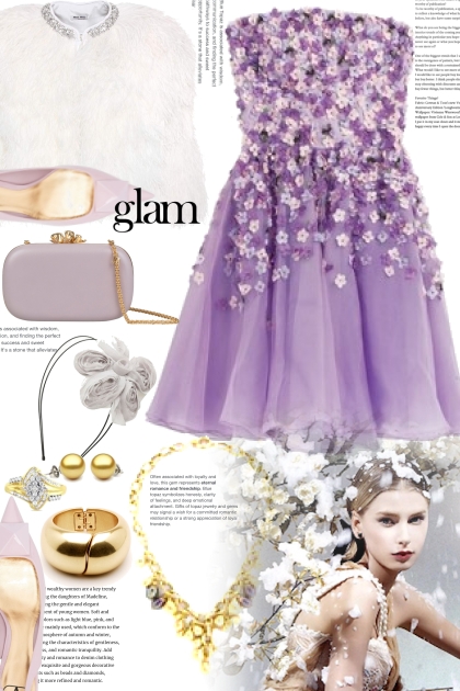 GLAM PARTY DRESS- Fashion set