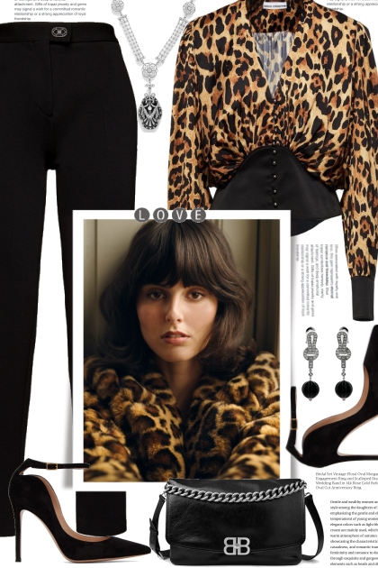 LOVE LEOPARD- Modna kombinacija