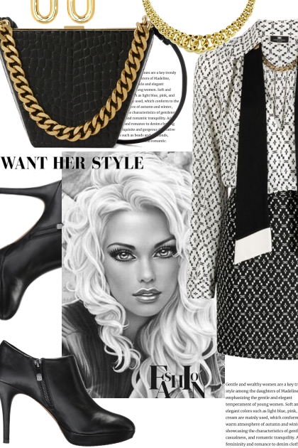 WANT HER STYLES- Combinazione di moda