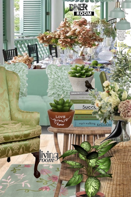 DINING- LIVING ROOMS