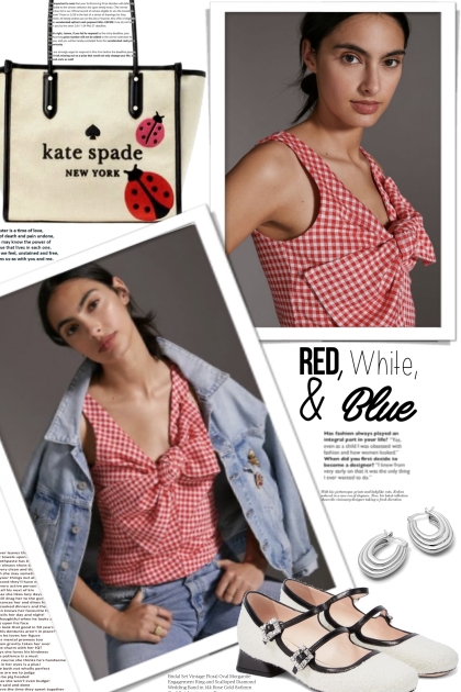 RED WHITE BLUE BLACK