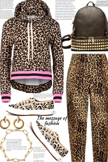 CASUAL fashion in animal print