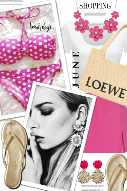 FROM THE BEACH - TO SHOPPING -FASHIONS