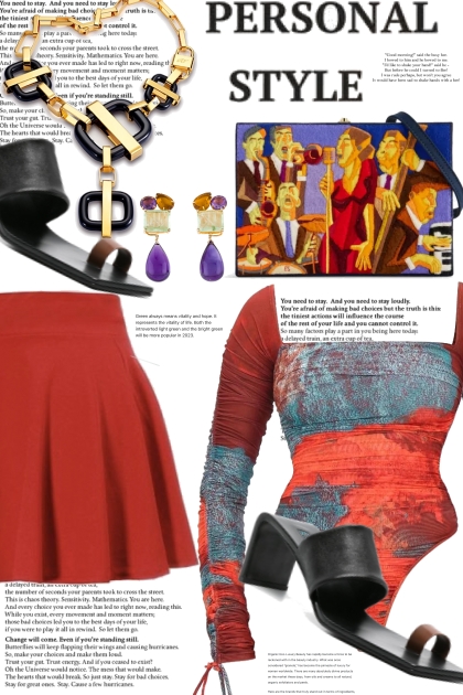 PERSONAL STYLE------ Combinazione di moda
