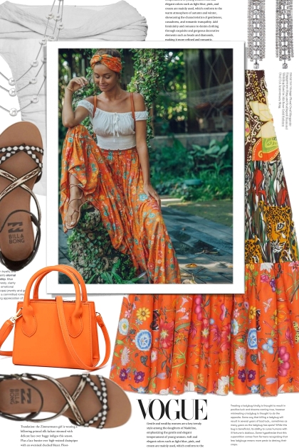 Printed Skirts 