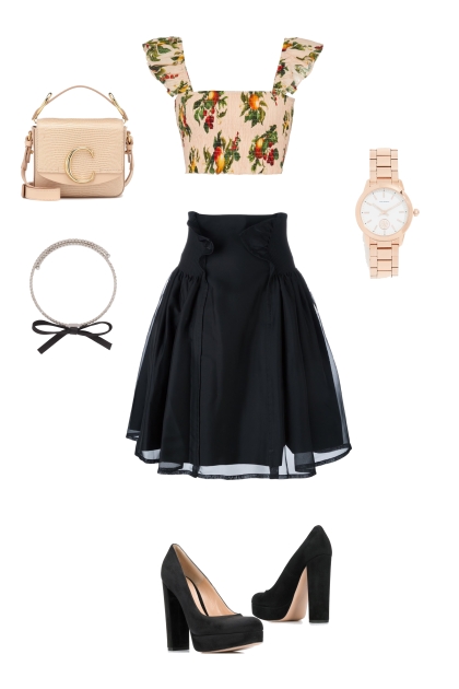 Black &#38; Rose- Fashion set