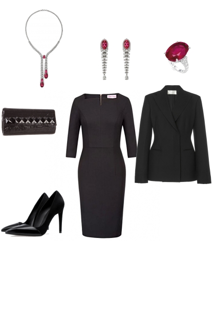 Business woman - combinação de moda