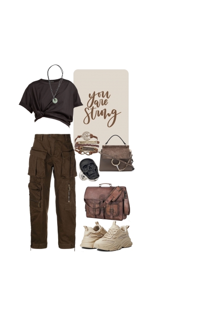Brown is her color- Fashion set
