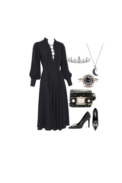 Black princess- Fashion set