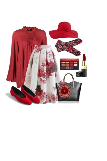 Red Rose- Fashion set