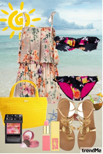 Beach- Combinazione di moda