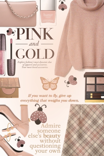 Goldpink- Модное сочетание