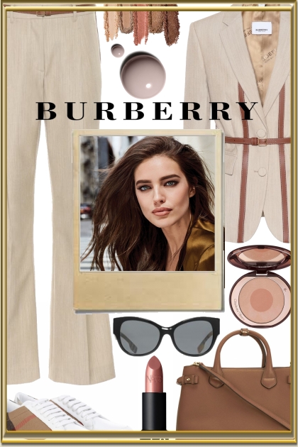 Burberry- Combinazione di moda