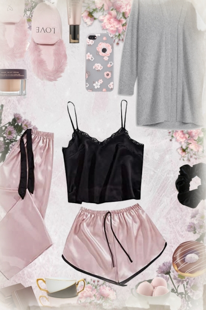 Spring Weekend 2024 - Black &amp; Pink Pajama