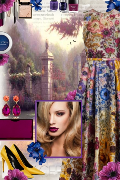 Spring Elegance 2024 - Secret Garden- combinação de moda