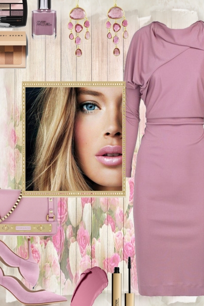 Spring Date 2024 - Pale Rose Beauty- Fashion set