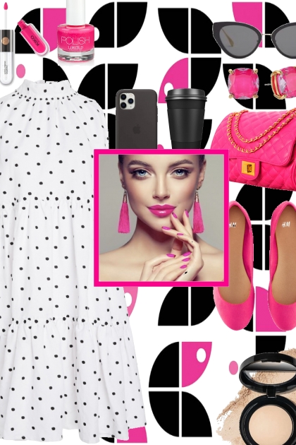 Summer Tea Party 2024 - Polka Dots Dress- Fashion set