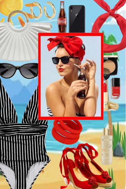 Summer Vacation 2024 - Pin Up Girl- Combinazione di moda