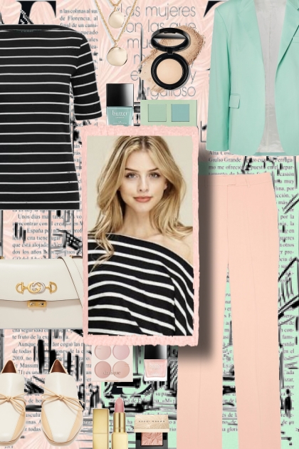 Casual Fall 2024 - Stripes & Pastels- Combinazione di moda