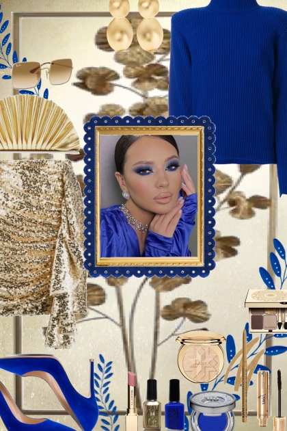 Fall Party 2024 - Royal Cobalt & Gold- Fashion set