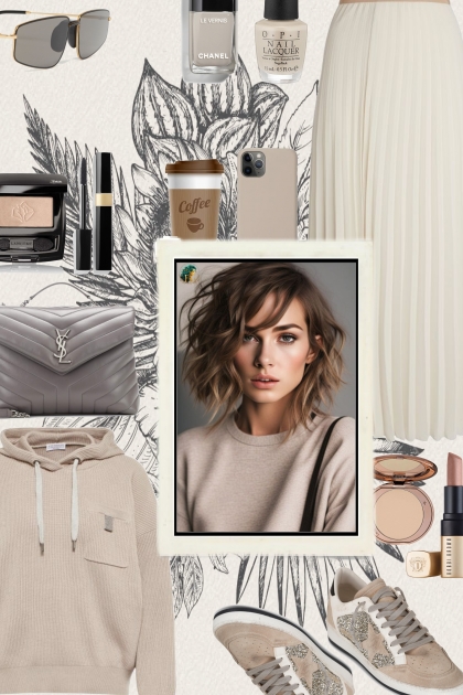 Fall Outing 2024 - Gray & Tan- Combinazione di moda