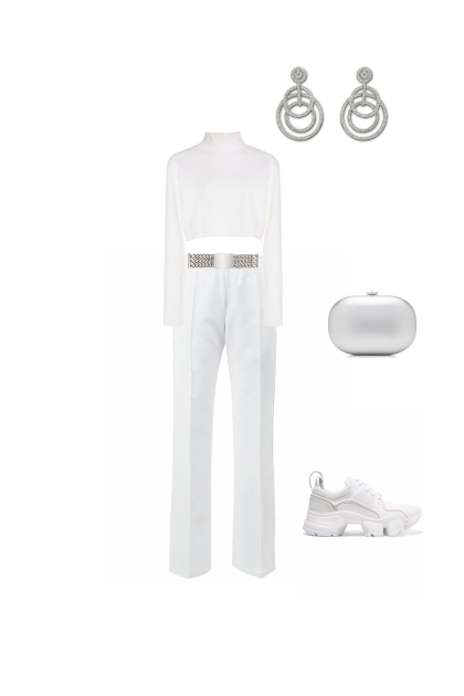 White Minimal- combinação de moda