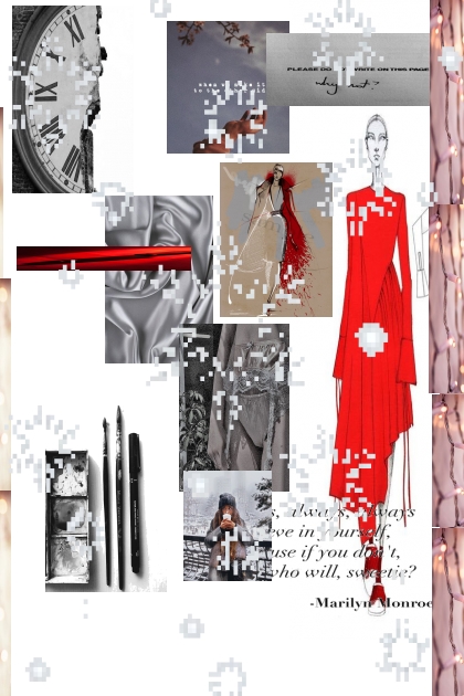 Cristmas time graphic- Combinazione di moda