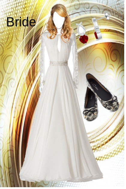 Bride- Modekombination