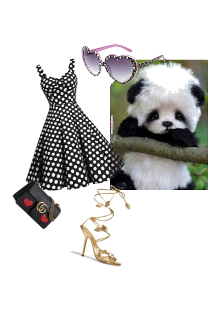 Panda Power- Combinazione di moda