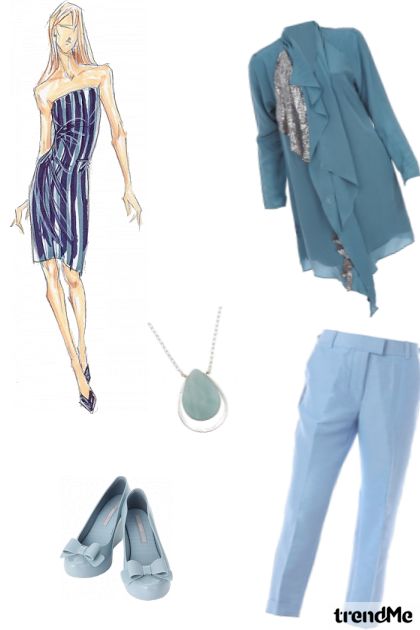 blue - Combinaciónde moda
