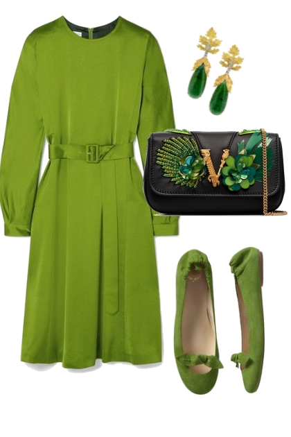 Green With Envy- Fashion set