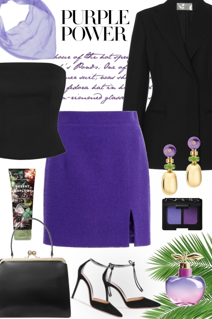 Purple Power- Fashion set