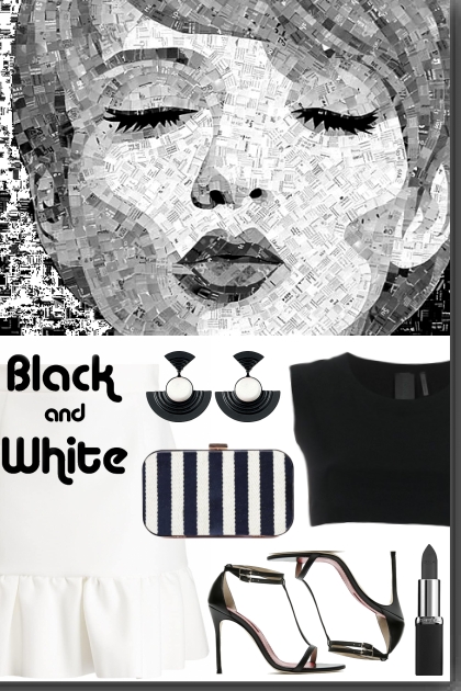 Black and White- Combinaciónde moda