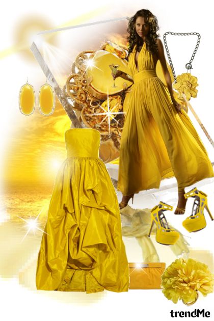 Yellow Story- Combinazione di moda