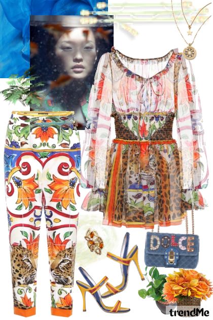 Dolce and Gabbana World- Combinazione di moda